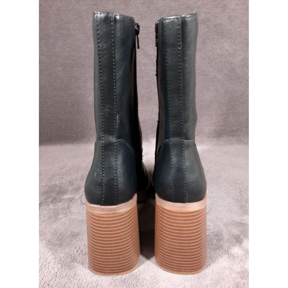 Sun + Stone Womens Aleenn Mid-Calf Boots | Black | 5.5 Medium - Picture 6 of 7